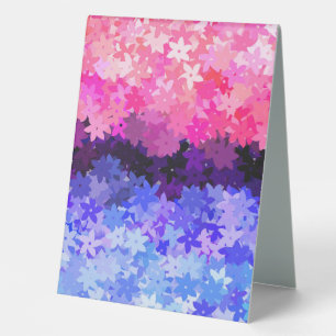 Groovy Boho Quirky Retro Floral Omnisexual Pride