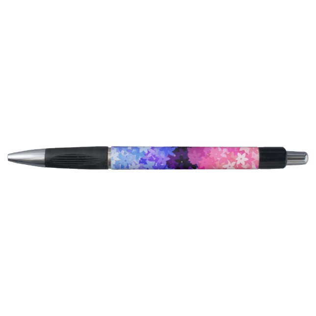 Groovy Boho Quirky Retro Floral Omnisexual Pride (Front)