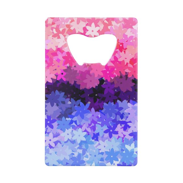 Groovy Boho Quirky Retro Floral Omnisexual Pride (Front)