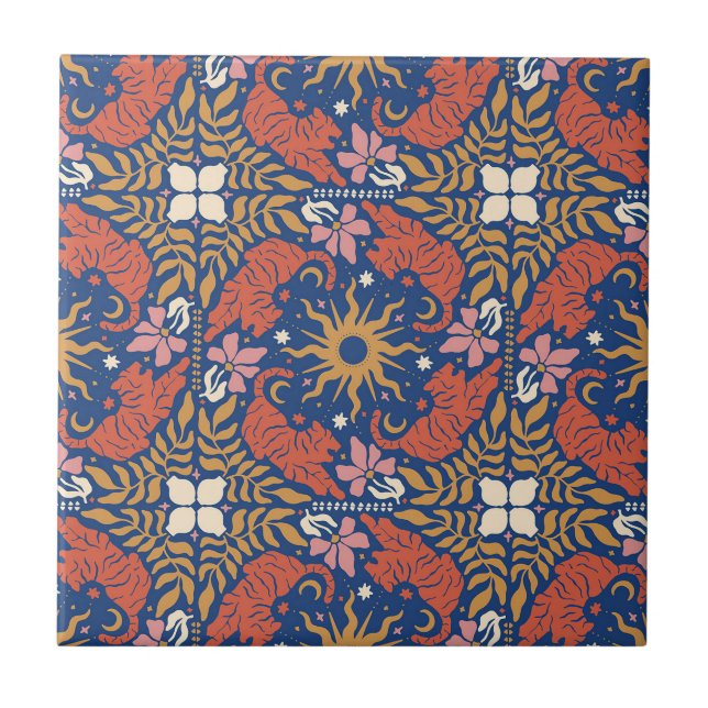 Groovy Boho Tile (Front)