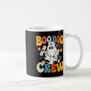 Groovy Boo Boo Crew Nurse Funny Ghost Women Hallow Coffee Mug