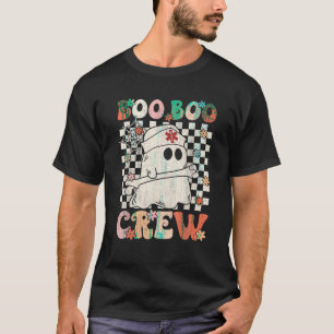 Groovy Boo Boo Crew Nurse Ghost Paramedic EMT EMS T-Shirt