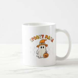 Groovy Boo One Soky Mama First Halloween Birthday  Coffee Mug