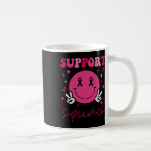 Groovy Breast Cancer Awareness Men Women Kids Coffee Mug