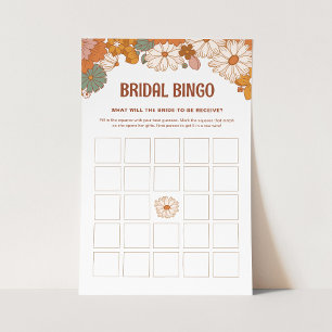 Groovy Bridal Bingo Game