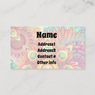 Groovy Business Card
