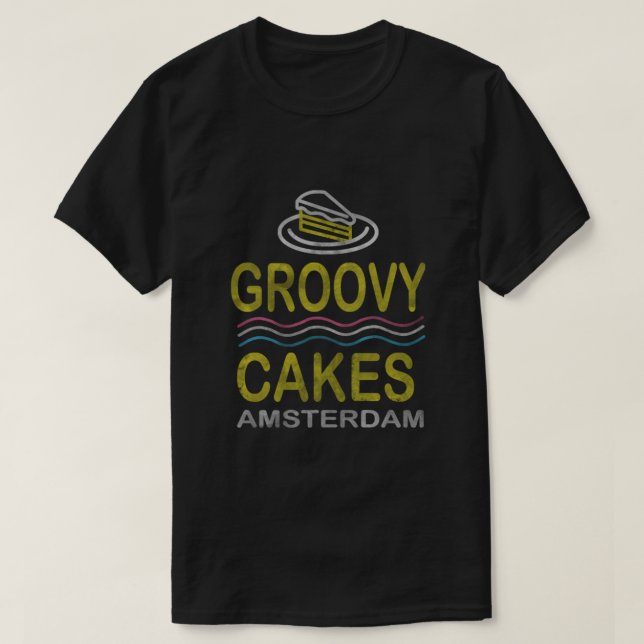 Groovy Cakes Amsterdam Essential T-Shirt (Design Front)