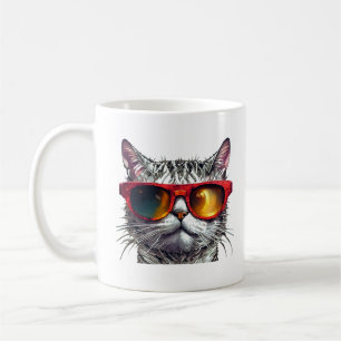 Groovy Cat Coffee Mug
