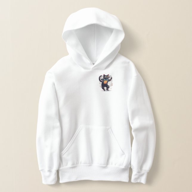 Groovy Cat Hoodie (Laydown)