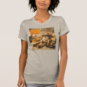 Groovy Cat Retro 1970s T-Shirt