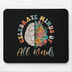 Groovy Celebrate Minds Of All Kinds Neurodiversity Mouse Mat