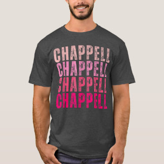 Groovy Chappell First Name Personalised Chappellee T-Shirt