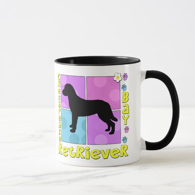 Groovy Chesapeake Bay Retriever Mug (Right)