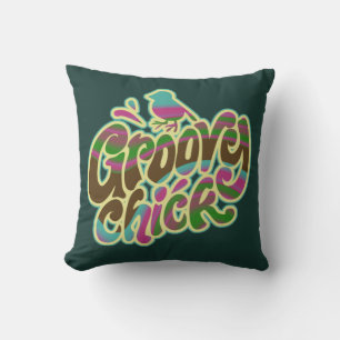 Groovy Chick Cushion