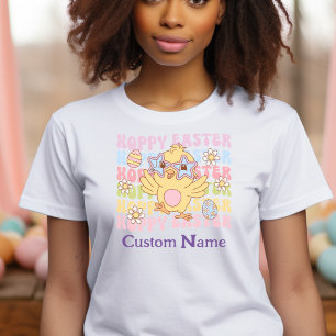 Groovy Chick Personalised Retro Tee