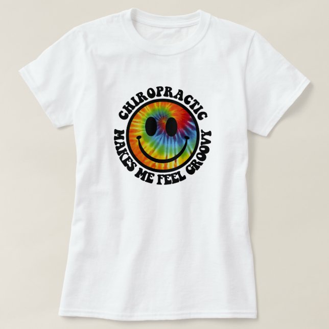 Groovy Chiropractic T-Shirt (Design Front)
