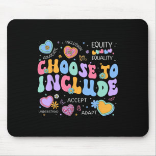 Groovy Choose To Include Sped Teacher Autism Aware Mouse Mat
