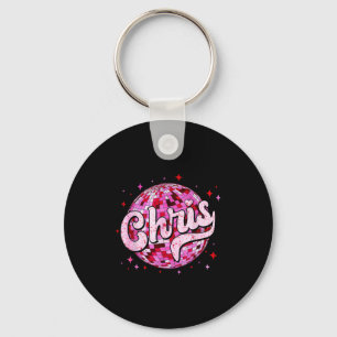 Groovy Chris First Name D I Love Chris Tees Meme  Key Ring