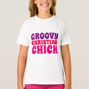 GROOVY CHRISTIAN CHICK, Girls T-shirts