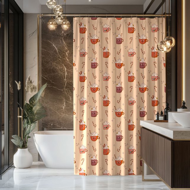 Groovy Christmas Curtain Retro Pastel Holiday Vibe (Groovy Christmas Curtain Retro Pastel Holiday Vibe)