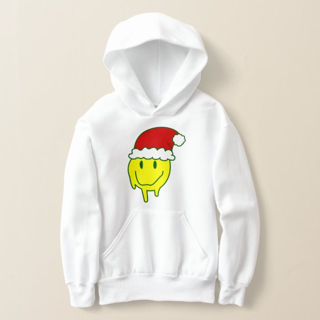 groovy christmas happy face santa dripping (Laydown)