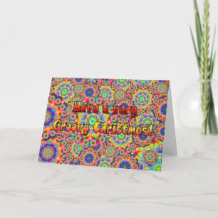 Groovy Christmas Holiday Card