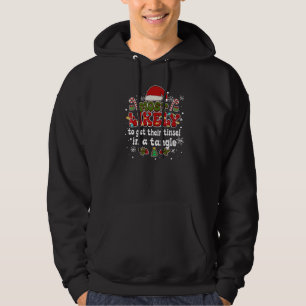 Groovy Christmas Most Likely to get their tinsel i Hoodie