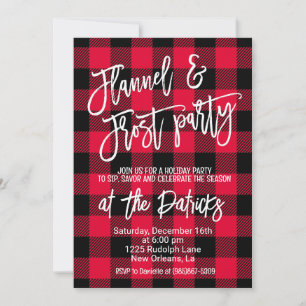 Groovy Christmas Party  Invitation