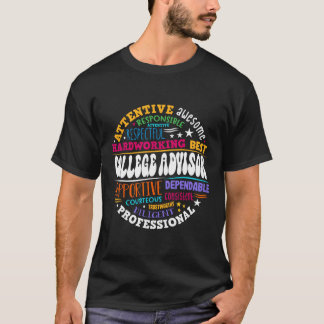 Groovy College Advisor Appreciation Week Back To S T-Shirt
