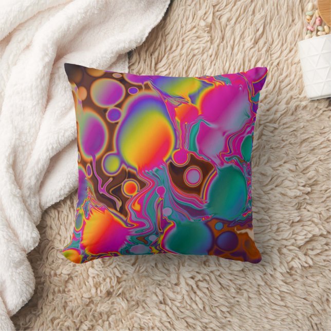 Groovy Colour Burst Cushion (Blanket)