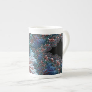 Groovy Colourful Boho Hippie Mandelbrot Fractal Ar Bone China Mug