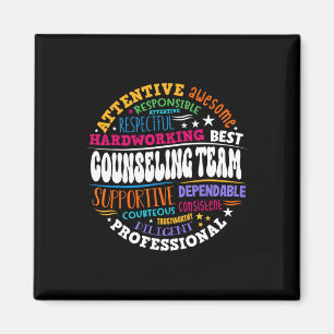 Groovy Counseling Team Appreciation Ck To School Magnet