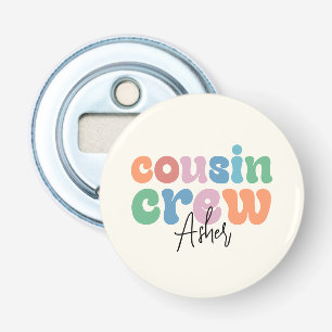 Groovy Cousin Crew Personalised Bottle Opener
