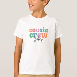 Groovy Cousin Crew Personalised T-Shirt