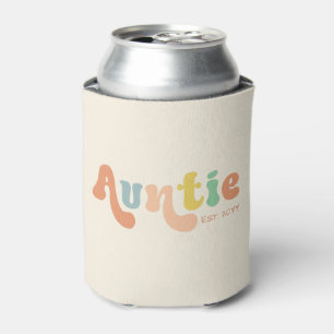 Groovy Custom Auntie Established   Gifts for Aunt Can Cooler
