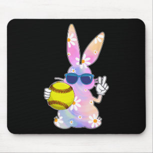 Groovy Cute Easter Bunny Softll Easter Day Men Boy Mouse Mat