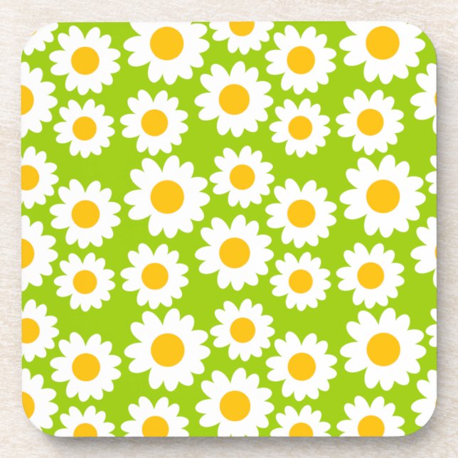 Groovy Daisies Coaster (Front)