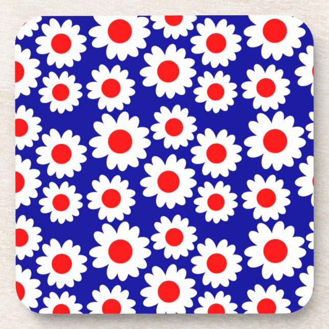 Groovy Daisies Coaster (Front)