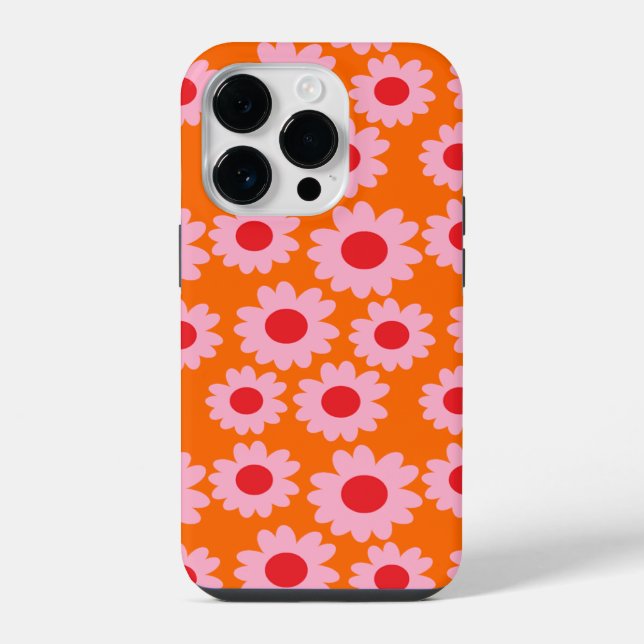Groovy Daisies iPhone Case (Back)