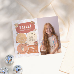 Groovy Daisy Photo Lets Party Budget Girl Birthday