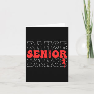Groovy Dance Senior 2025 Cl Of 2025 Senior Dancer Card