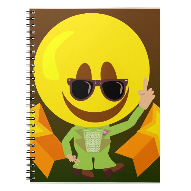 Groovy Dancing Disco Notebook (Front)