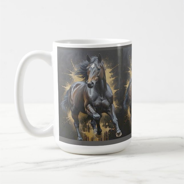 groovy dark horse coffee mug (Left)