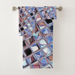 Groovy Disco Ball Mirror Ball Disco Globe Bath Towel Set