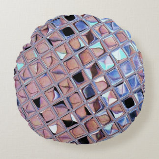 Groovy Disco Ball Mirror Ball Disco Globe Round Cushion