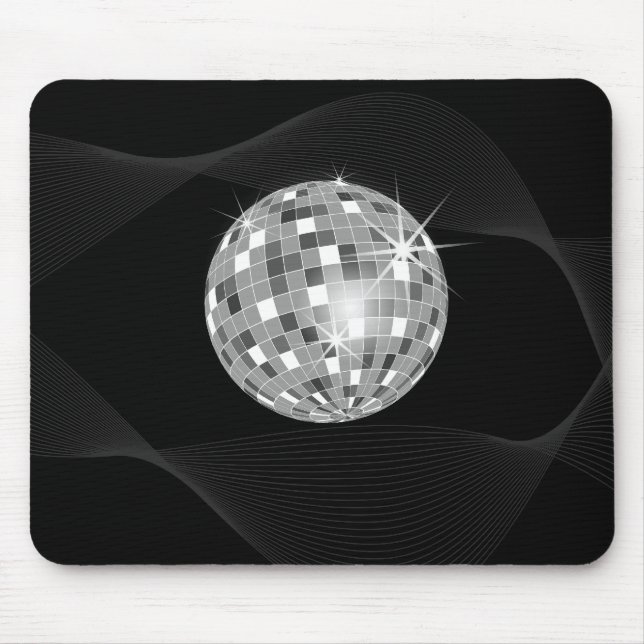 Groovy Disco Ball Mouse Mat (Front)