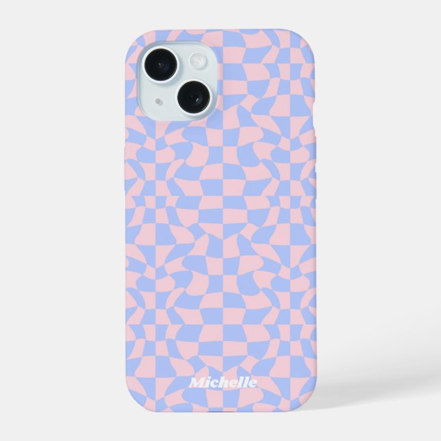 Groovy Disco iPhone 15 Case (Back)