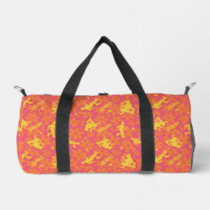 Groovy Disco Scooby-Doo Pattern Duffle Bag