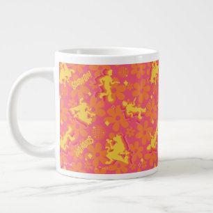 Groovy Disco Scooby-Doo Pattern Large Coffee Mug