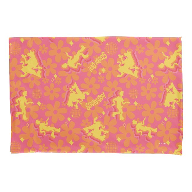 Groovy Disco Scooby-Doo Pattern Pillowcase (Front)
